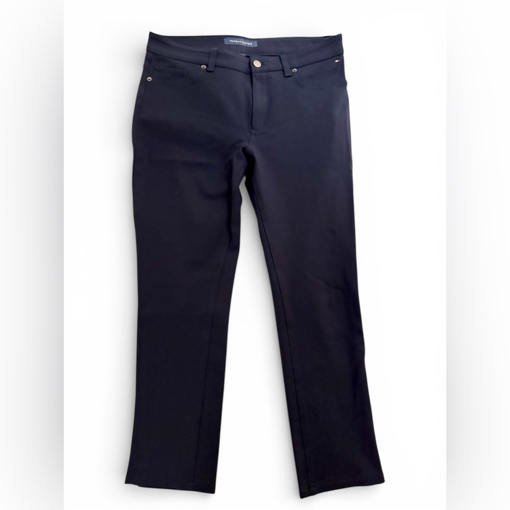 Tommy Hilfiger Women’s Stretch Pants ** Cropped Size 14 ** Navy Blue **